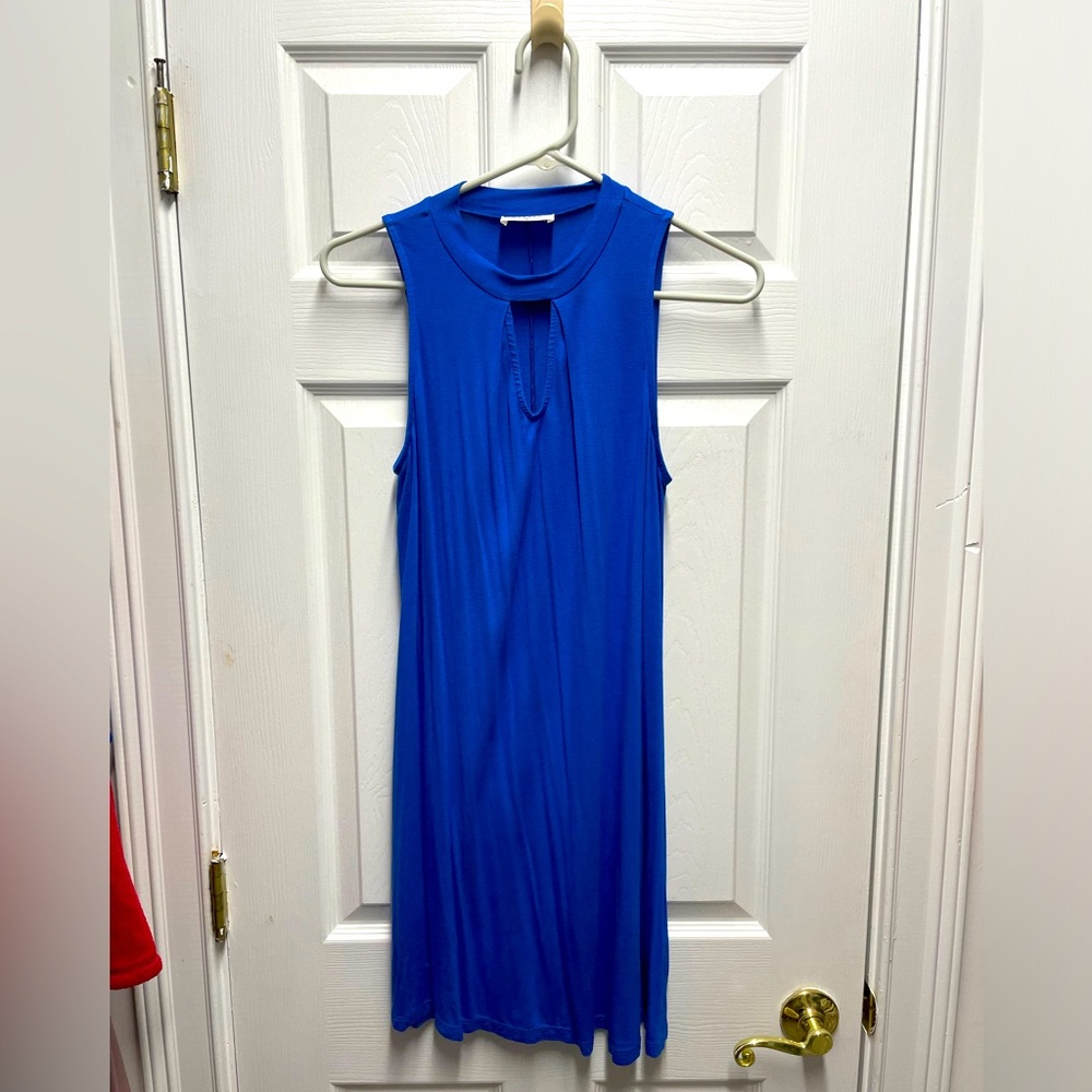 Blue Cotton Dress